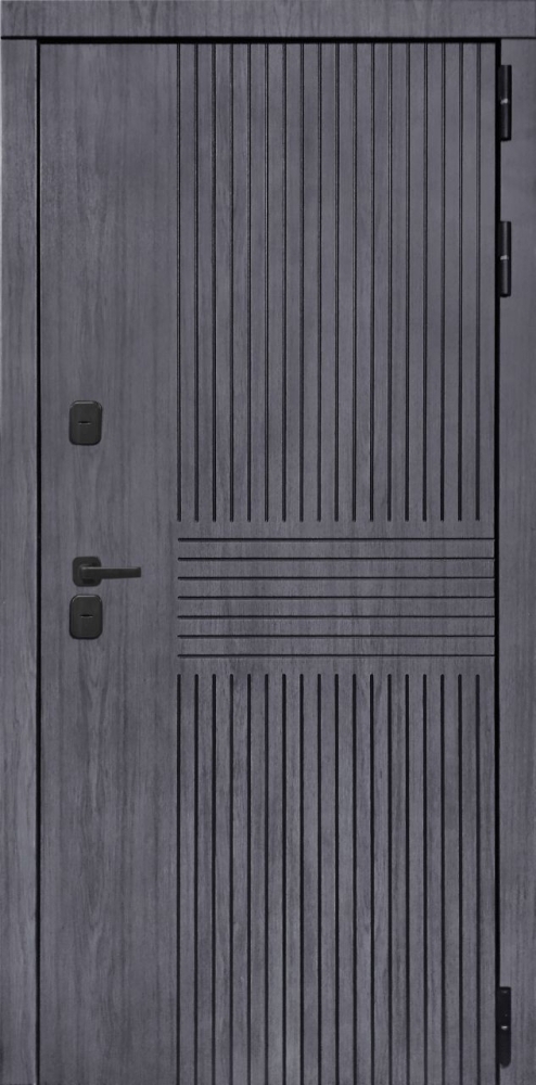 Дверь ДвериПРО Берген ФЛ-185 (10мм, ПВХ ясень белый) DPRO195581