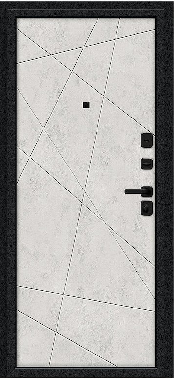 Товар Дверь Браво Граффити-5/SBlack Букле черное/Look Art DIS007411