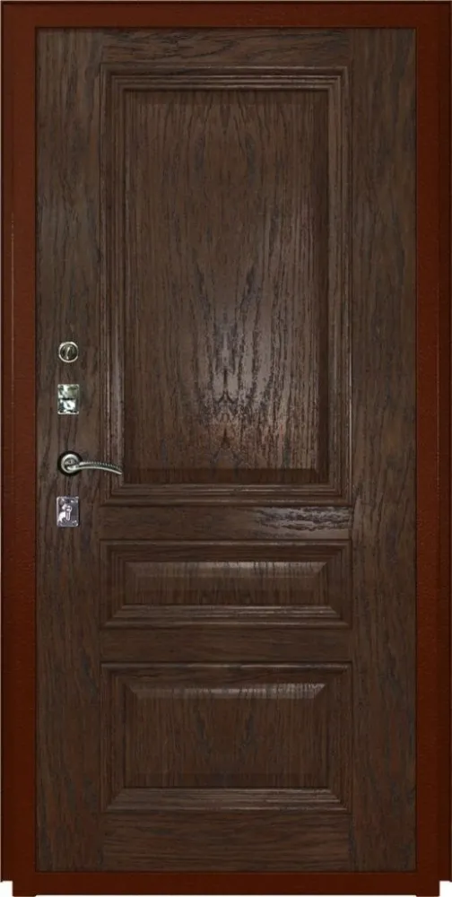 Товар Дверь ДвериПРО L Термо Фараон-2 (16мм, мореный дуб) DPRO195855