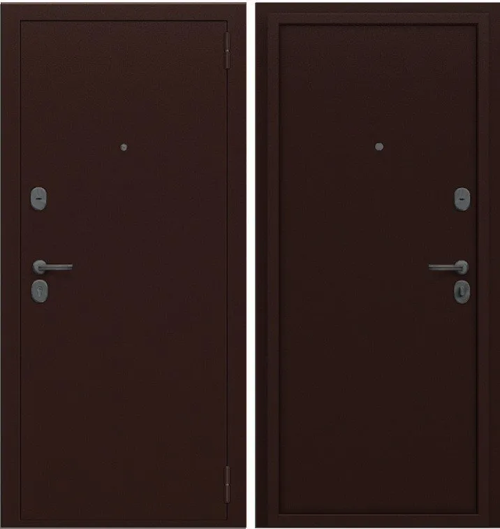 Дверь Браво Север-7 Антик Медный/Антик Медный DIS006681