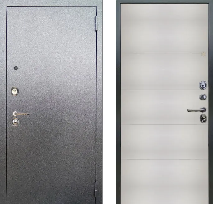 Фото Дверь Аргус ЛЮКС 3К Антик серебро DIS006847